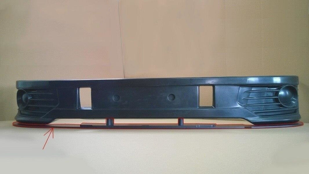 Maxton Parts - Frontlippe passend für VW T5 SPORTLINE schwarz matt