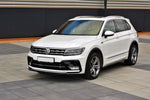 Maxton Parts - Frontlippe passend für Vw Tiguan Mk2 R-Line schwarz Hochglanz
