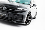 Maxton Parts - Frontlippe passend für VW Touareg R-Line Mk3 FL schwarz Hochglanz
