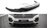 Maxton Parts - Frontlippe passend für VW Touareg R-Line Mk3 schwarz Hochglanz