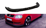 Maxton Parts - Frontlippe passend für VW Touran Mk1 schwarz Hochglanz