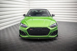 Maxton Parts - Frontlippe V.1 + Flaps passend für Audi RS5 F5 FL
