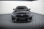 Maxton Parts - Frontlippe V.1 + Flaps passend für BMW M8 Gran Coupe F93 / Coupe F92