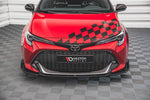 Maxton Parts - Frontlippe V.1 + Flaps passend für Toyota Corolla GR Sport XII
