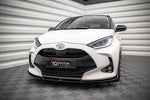 Maxton Parts - Frontlippe V.1 + Flaps passend für Toyota Yaris Mk4