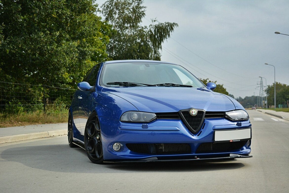 Maxton Parts - Frontlippe V.1 passend für Alfa Romeo 156 GTA schwarz Hochglanz
