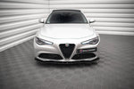 Maxton Parts - Frontlippe V.1 passend für Alfa Romeo Giulia Sport schwarz Hochglanz