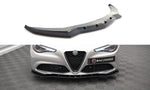 Maxton Parts - Frontlippe V.1 passend für Alfa Romeo Giulia Sport schwarz Hochglanz