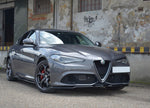 Maxton Parts - Frontlippe V.1 passend für Alfa Romeo GIULIA VELOCE schwarz Hochglanz