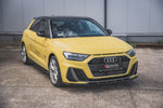 Maxton Parts - Frontlippe V.1 passend für Audi A1 S-Line GB schwarz Hochglanz