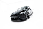 Maxton Parts - Frontlippe V.1 passend für Audi A3 Limousine 8Y Facelift schwarz Hochglanz