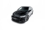 Maxton Parts - Frontlippe V.1 passend für Audi A3 Limousine 8Y Facelift schwarz Hochglanz