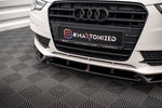 Maxton Parts - Frontlippe V.1 passend für Audi A5 Coupe / Sportback 8T FL schwarz Hochglanz