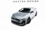 Maxton Parts - Frontlippe V.1 passend für Audi A5 S-Line / S5 Limousine / Avant B10 schwarz Hochglanz
