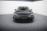 Maxton Parts - Frontlippe V.1 passend für Audi e-Tron GT / RS GT Mk1 schwarz Hochglanz