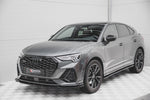 Maxton Parts - Frontlippe V.1 passend für Audi Q3 Sportback / SUV S-Line F3 schwarz Hochglanz