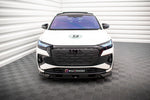 Maxton Parts - Frontlippe V.1 passend für Audi Q4 e-tron Sportback S-line Mk1 schwarz Hochglanz