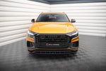 Maxton Parts - Frontlippe V.1 passend für Audi Q8 S-line / SQ8 Mk1 schwarz Hochglanz