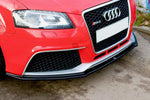 Maxton Parts - Frontlippe V.1 passend für Audi RS3 8P schwarz Hochglanz