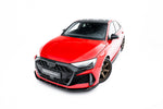 Maxton Parts - Frontlippe V.1 passend für Audi RS3 Sportback 8Y FL schwarz Hochglanz