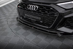 Maxton Parts - Frontlippe V.1 passend für Audi RS3 Sportback 8Y schwarz Hochglanz