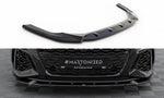 Maxton Parts - Frontlippe V.1 passend für Audi RS3 Sportback 8Y schwarz Hochglanz