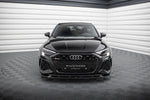 Maxton Parts - Frontlippe V.1 passend für Audi RS3 Sportback 8Y schwarz Hochglanz
