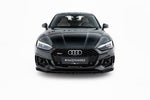 Maxton Parts - Frontlippe V.1 passend für Audi RS5 Coupe / Sportback F5 schwarz Hochglanz
