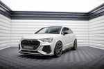 Maxton Parts - Frontlippe V.1 passend für Audi RSQ3 Sportback / SUV F3 schwarz Hochglanz