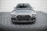 Maxton Parts - Frontlippe V.1 passend für Audi S5 / A5 S-Line F5 FL schwarz Hochglanz