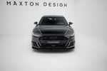 Maxton Parts - Frontlippe V.1 passend für Audi S8 / A8 S-Line D5 schwarz Hochglanz