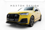Maxton Parts - Frontlippe V.1 passend für Audi SQ7 /Q7 S-Line Mk2 (4M) FL schwarz Hochglanz
