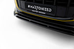 Maxton Parts - Frontlippe V.1 passend für Audi SQ7 /Q7 S-Line Mk2 (4M) FL schwarz Hochglanz