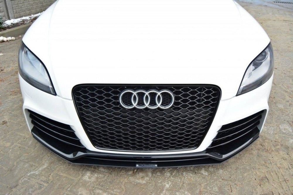 Maxton Parts - Frontlippe V.1 passend für Audi TT RS 8J schwarz matt