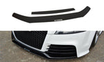 Maxton Parts - Frontlippe V.1 passend für Audi TT RS 8J schwarz matt