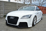 Maxton Parts - Frontlippe V.1 passend für Audi TT RS 8J schwarz matt