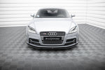 Maxton Parts - Frontlippe V.1 passend für Audi TT S / TT S-Line 8J FL schwarz Hochglanz