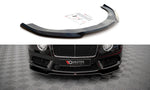Maxton Parts - Frontlippe V.1 passend für Bentley Continental GT V8 S Mk2 schwarz Hochglanz