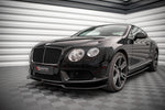 Maxton Parts - Frontlippe V.1 passend für Bentley Continental GT V8 S Mk2 schwarz Hochglanz