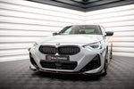 Maxton Parts - Frontlippe V.1 passend für BMW 2 Coupe M-Paket / M240i G42 schwarz Hochglanz