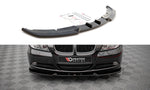 Maxton Parts - Frontlippe V.1 passend für BMW 3er E90 schwarz Hochglanz