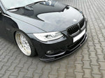 Maxton Parts - Frontlippe V.1 passend für BMW 3er E92 M Paket FL schwarz Hochglanz