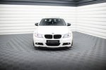 Maxton Parts - Frontlippe V.1 passend für BMW 3er Limousine / Touring M-Paket E90 / E91 FL schwarz Hochglanz