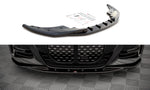 Maxton Parts - Frontlippe V.1 passend für BMW 4er M-Paket / M440i G22 / G23 / G22 FL / G23 FL schwarz Hochglanz