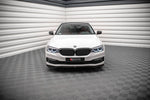 Maxton Parts - Frontlippe V.1 passend für BMW 5er G30 / G31 schwarz Hochglanz