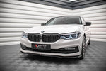 Maxton Parts - Frontlippe V.1 passend für BMW 5er G30 / G31 schwarz Hochglanz