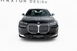 Maxton Parts - Frontlippe V.1 passend für BMW 7 G70 schwarz Hochglanz