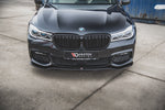Maxton Parts - Frontlippe V.1 passend für BMW 7 M-Paket G11 /G12 schwarz Hochglanz