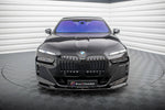 Maxton Parts - Frontlippe V.1 passend für BMW 7 M-Paket / M760e / i7 M-Paket G70 schwarz Hochglanz