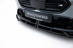 Maxton Parts - Frontlippe V.1 passend für BMW M135i M Performance F70 schwarz Hochglanz